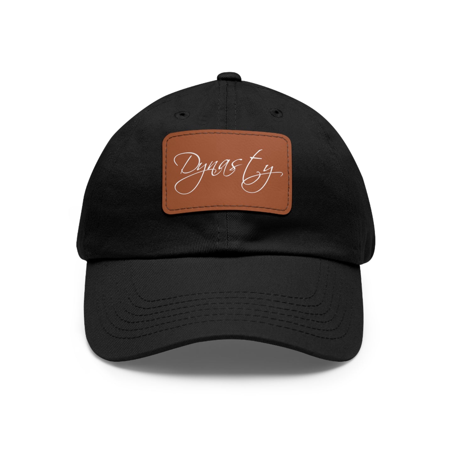 Dynasty Dad Hat with Leather Patch
