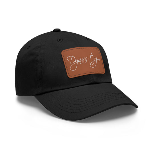 Dynasty Dad Hat with Leather Patch