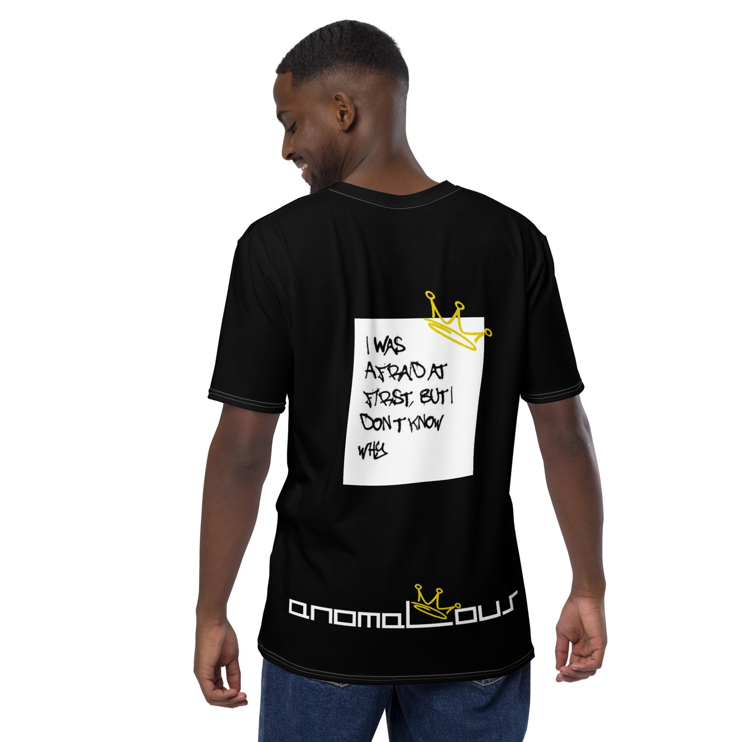 I Was Afraid At First, But I Don't Know Why Album Shirt [But in Black]