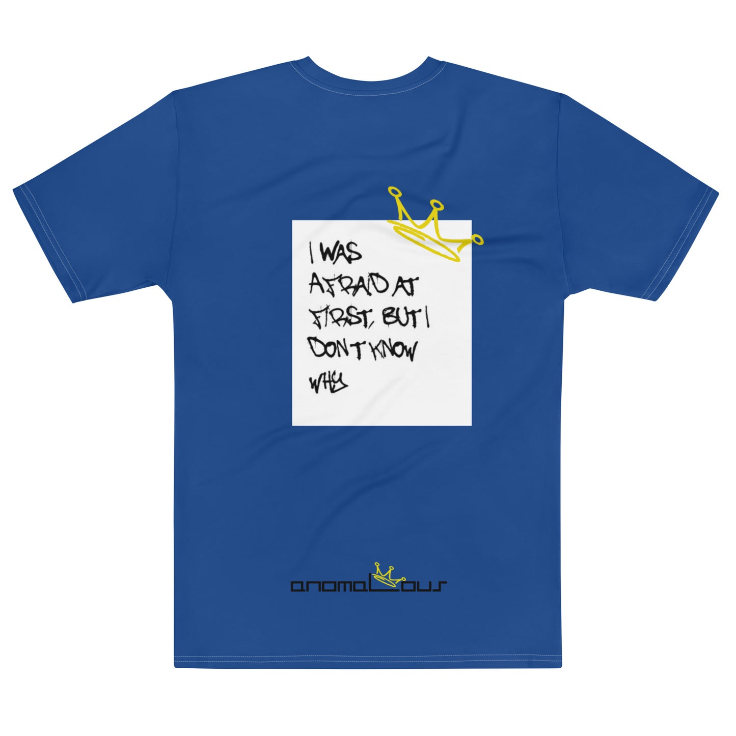 I Was Afraid At First, But I Don't Know Why Album Shirt [Blue]