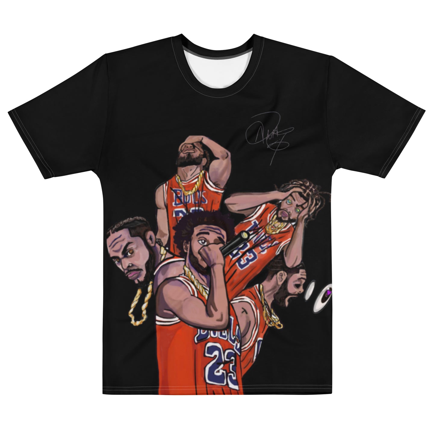 I Was Afraid At First, But I Don't Know Why Album Shirt [But in Black]