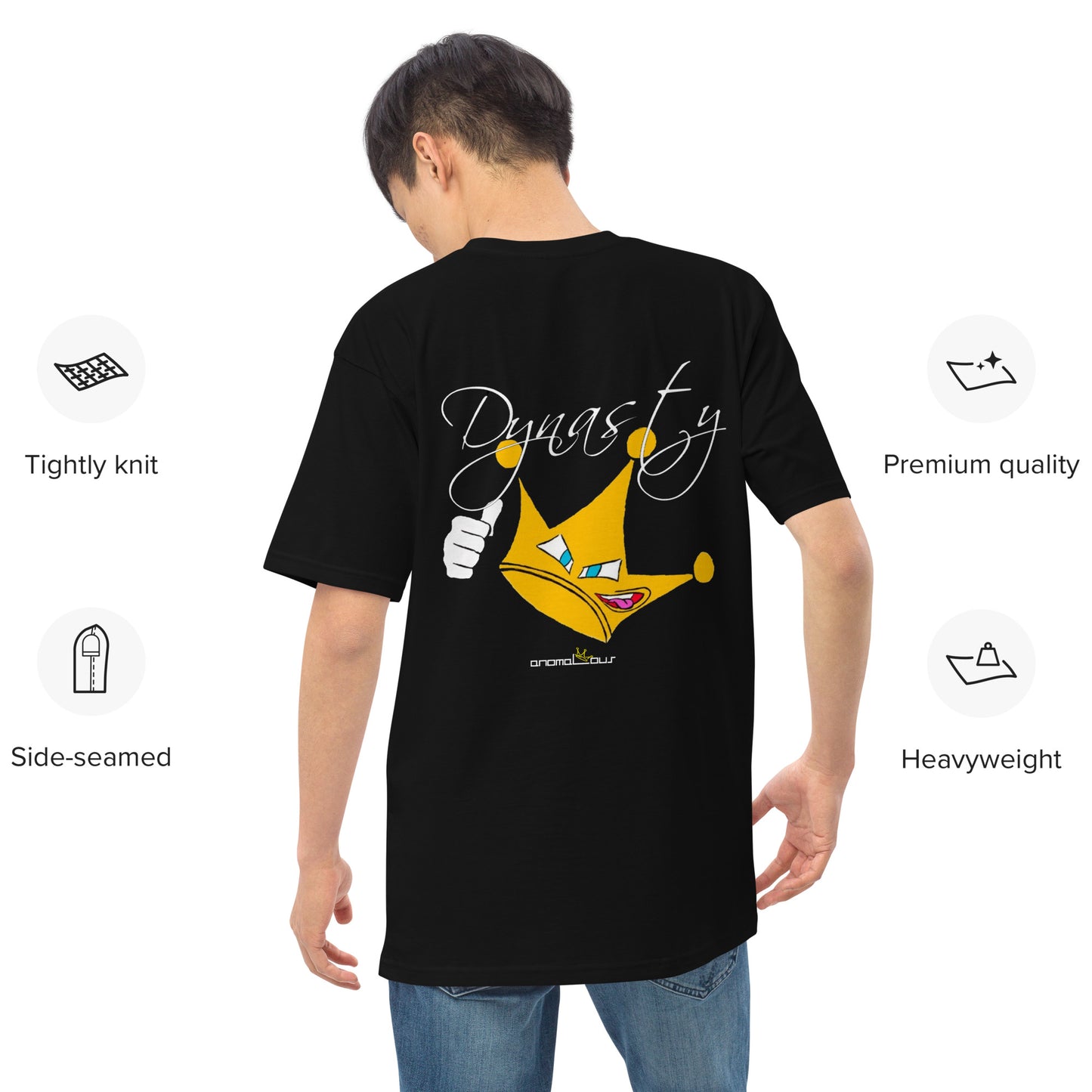 Dynasty Tee I [But in BLACK]